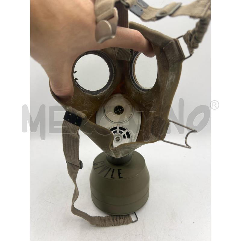 MASCHERA ANTIGAS TEDESCA WW2 GASMASK WK2 WEHRMACHT | Mercatino dell'Usato Teramo 3
