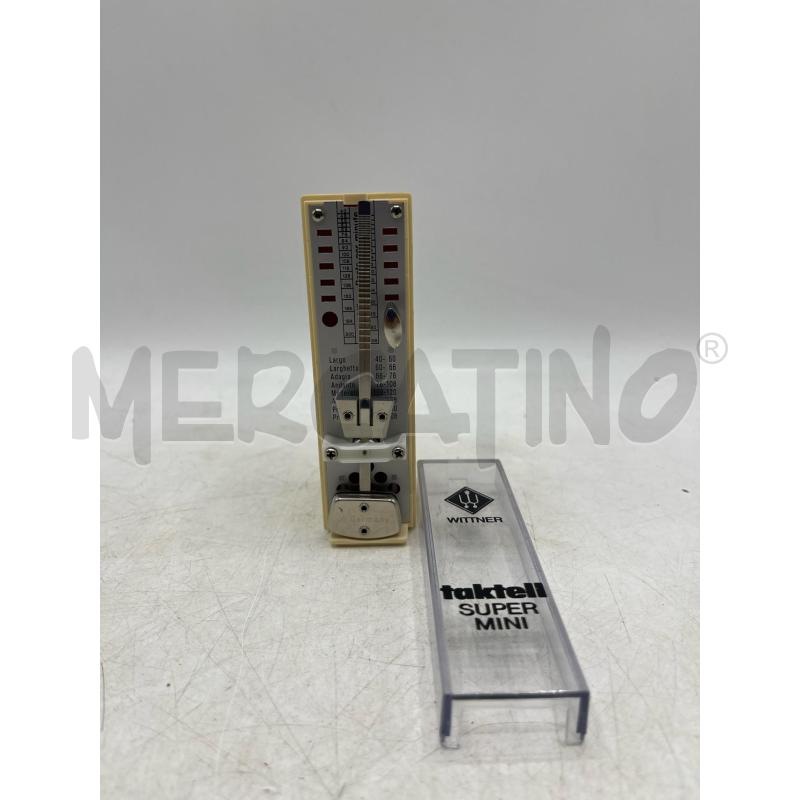 METRONOMO TAKTELL SUPER MINI WITTNER SUPER MINI | Mercatino dell'Usato Teramo 1