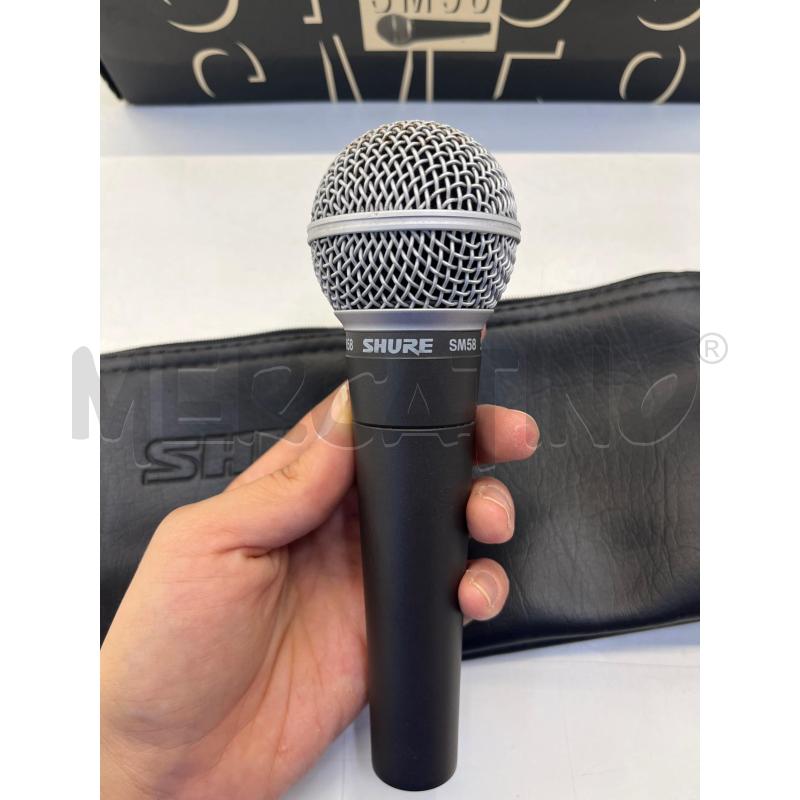 MICROFONO SHURE SM58 | Mercatino dell'Usato Teramo 2