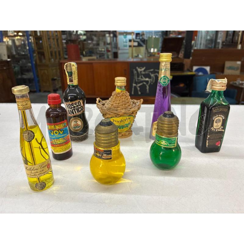 MIGNON LIQUORI COLLEZIONE 8PZ. | Mercatino dell'Usato Teramo 1