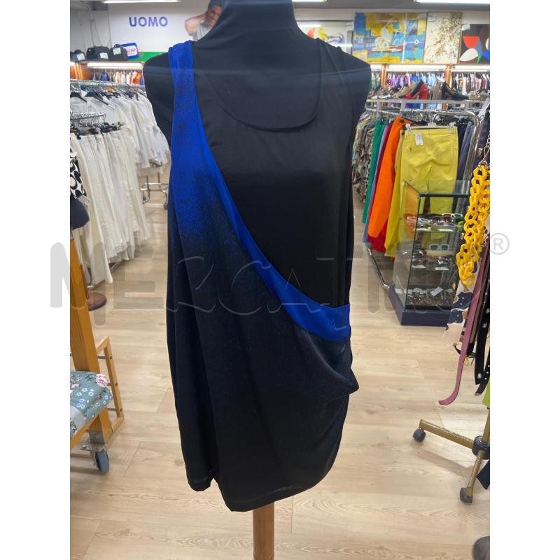 MINI ABITO GUESS NERO BLU ELETTRICO 3 STRATI FANTASIA PUNTINATA | Mercatino dell'Usato Teramo 1