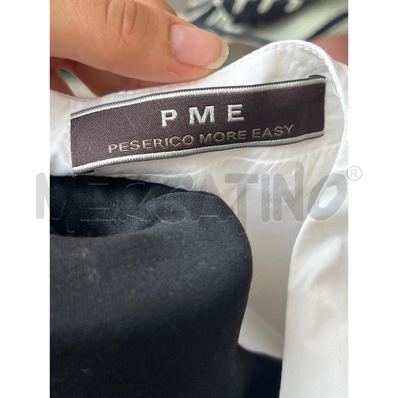 MINI ABITO PME BEIGE BIANCO FASCIA COL SALMONE | Mercatino dell'Usato Teramo 3