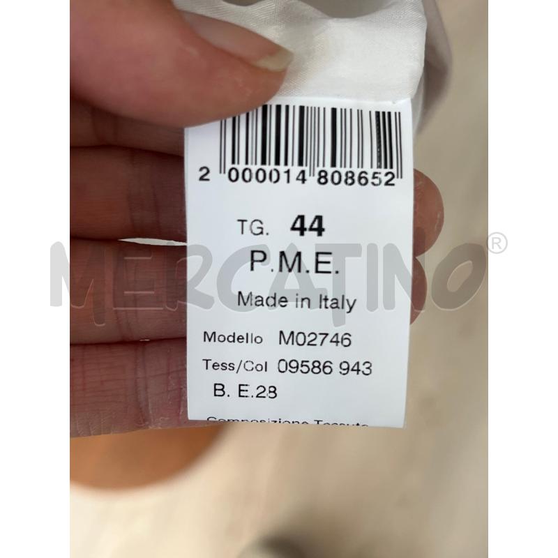 MINI ABITO PME BEIGE BIANCO FASCIA COL SALMONE | Mercatino dell'Usato Teramo 4