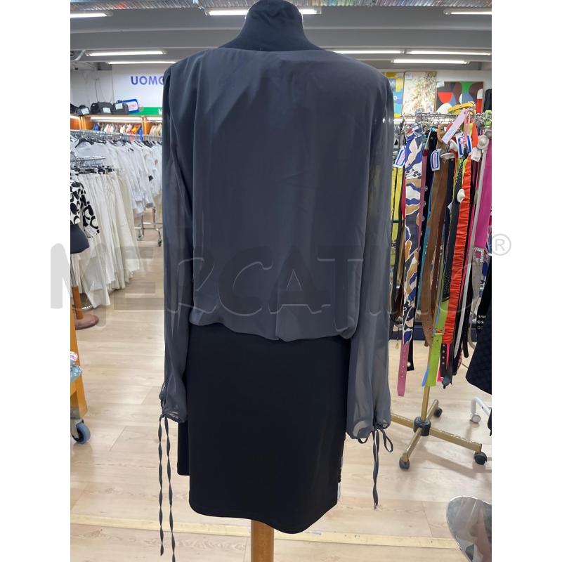 MINI ABITO SANDRO FERRONE TOP GRIGIO GONNA NERA CON PAILLETTE VARI COLORI | Mercatino dell'Usato Teramo 2