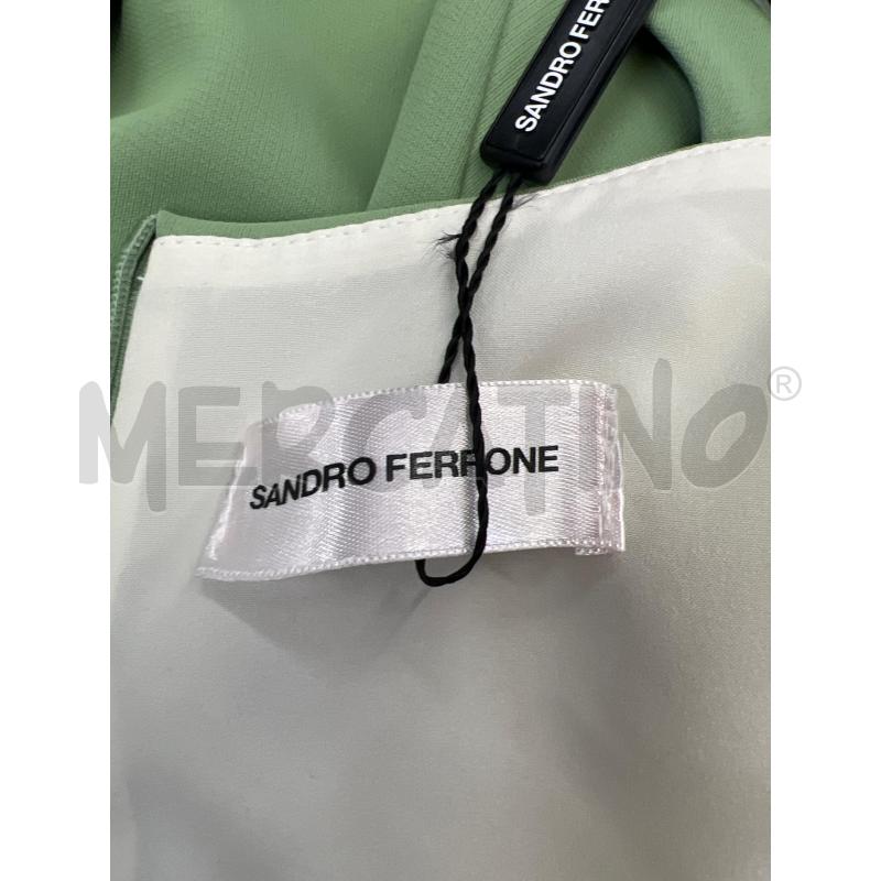 MINI ABITO SANDRO FERRONE VERDE SPALLA LARGA  | Mercatino dell'Usato Teramo 3