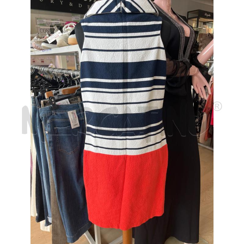 MINI ABITO SCERVINO STREET RIGHE BLU BIANCHE GONNA ARANCIONE | Mercatino dell'Usato Teramo 2