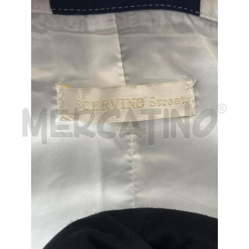 MINI ABITO SCERVINO STREET RIGHE BLU BIANCHE GONNA ARANCIONE | Mercatino dell'Usato Teramo 3