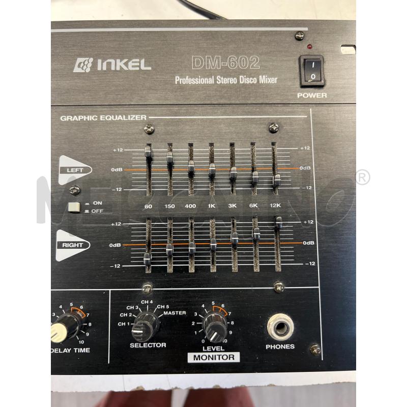 MIXER DJ INKEL DM 602 FUNZIONANTE OTTIME CONDIZIONI | Mercatino dell'Usato Teramo 3