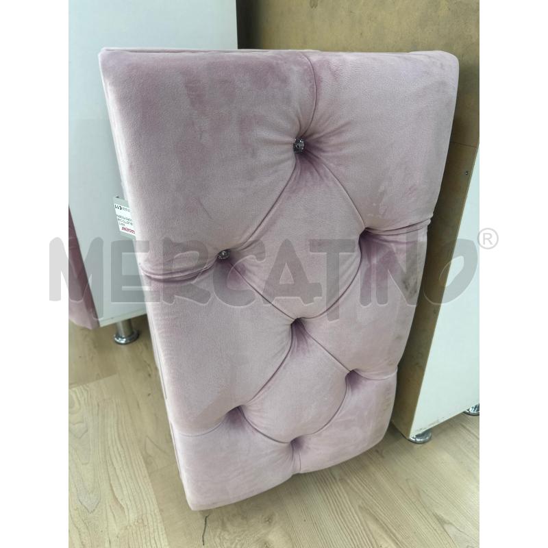 MOBILETTO CABINET DA LAVORO FODERATO TESSUTO ROSA CON STRASS | Mercatino dell'Usato Teramo 1