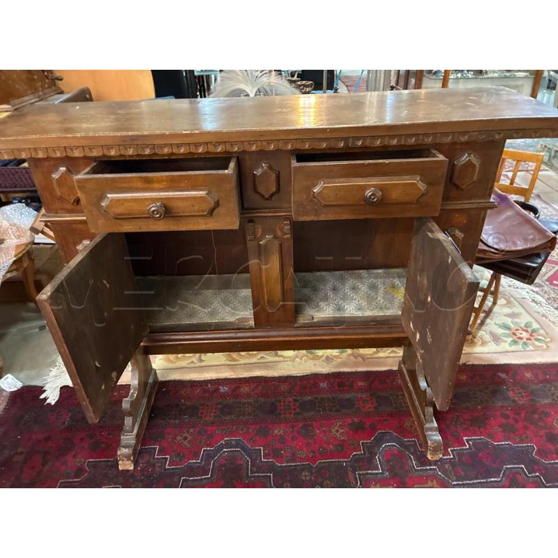 MOBILETTO EPOCA IN LEGNO 2 SP 2 CASS STILE LOMBARDO | Mercatino dell'Usato Teramo 4