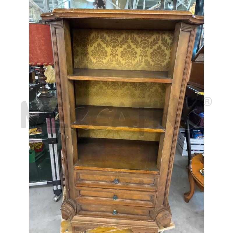 MOBILETTO LEGNO T LIBRERIA PICCOLA CON CASSETTINI - SAGOMATA | Mercatino dell'Usato Teramo 2