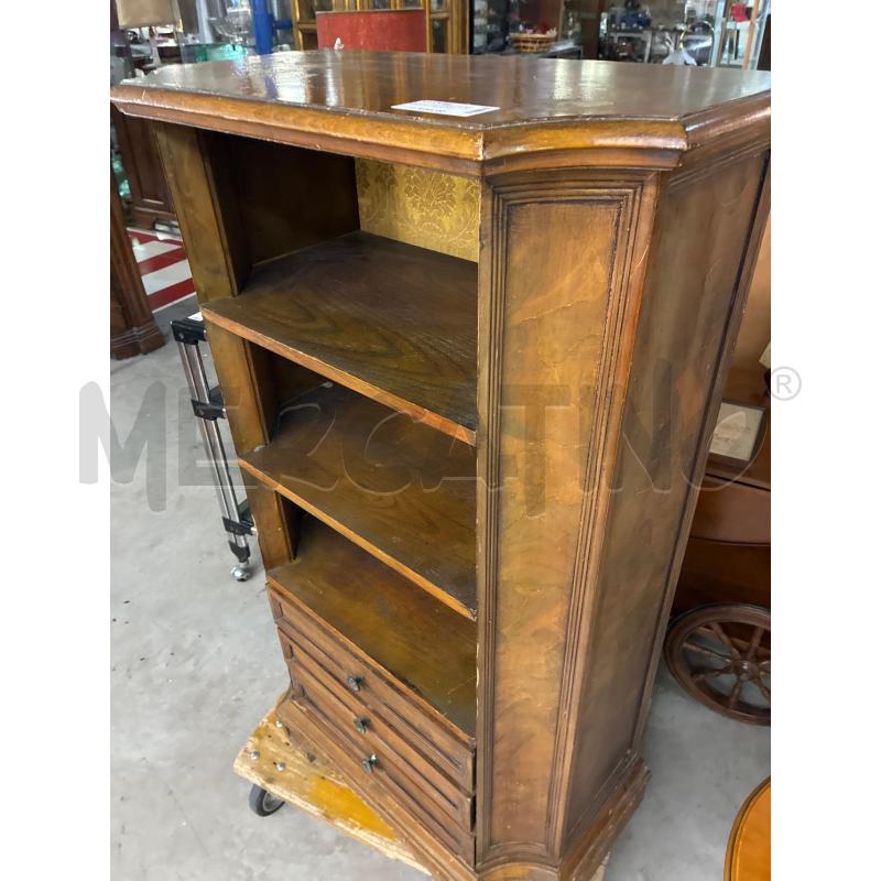 MOBILETTO LEGNO T LIBRERIA PICCOLA CON CASSETTINI - SAGOMATA | Mercatino dell'Usato Teramo 3