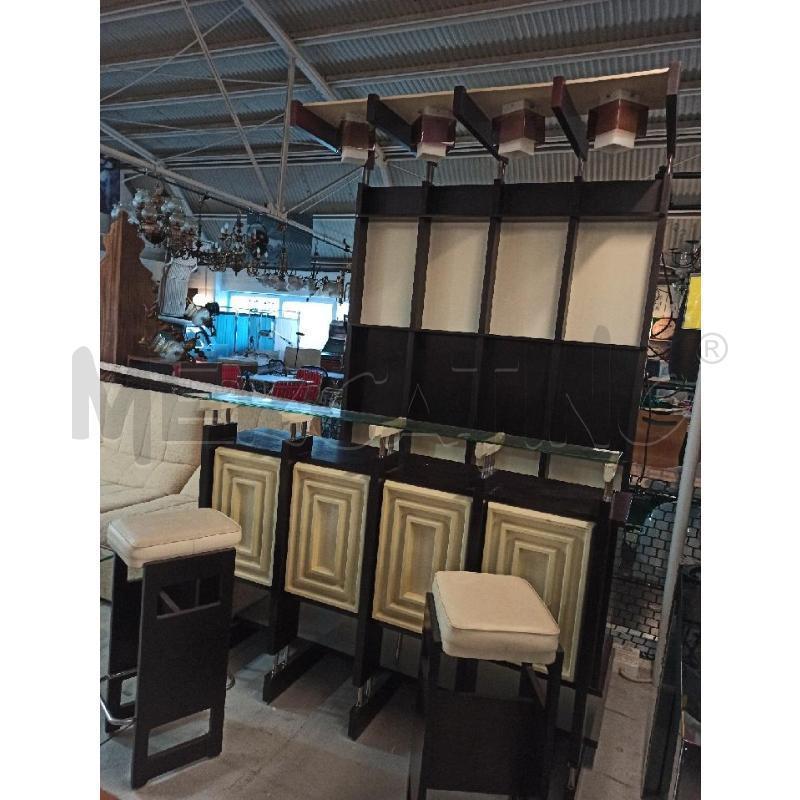 MOBILE BAR DONATI STILGLASS CON 2 SGABELLI E LUCI | Mercatino dell'Usato Teramo 2