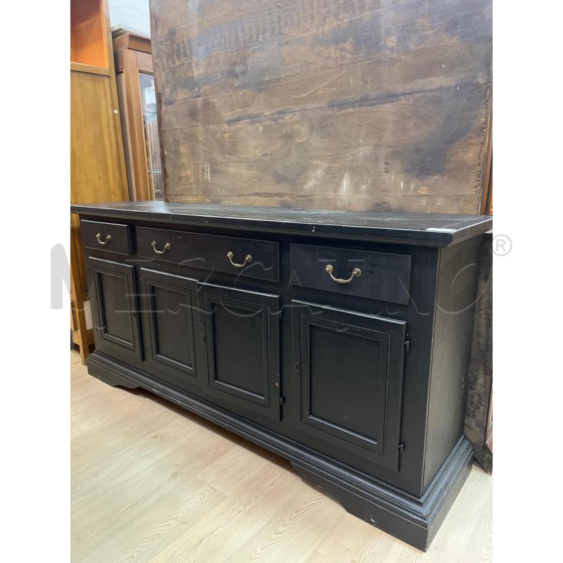 MOBILE BUFFET LEGNO NERO | Mercatino dell'Usato Teramo 1