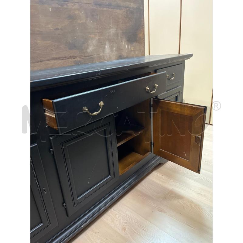 MOBILE BUFFET LEGNO NERO | Mercatino dell'Usato Teramo 2