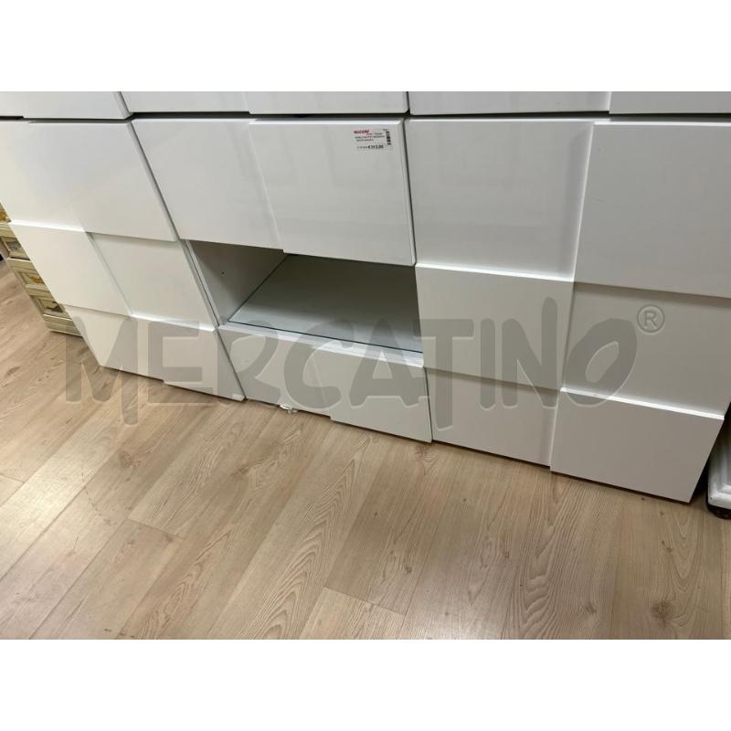 MOBILE BUFFET MODERNO DESIGN BIANCO | Mercatino dell'Usato Teramo 1