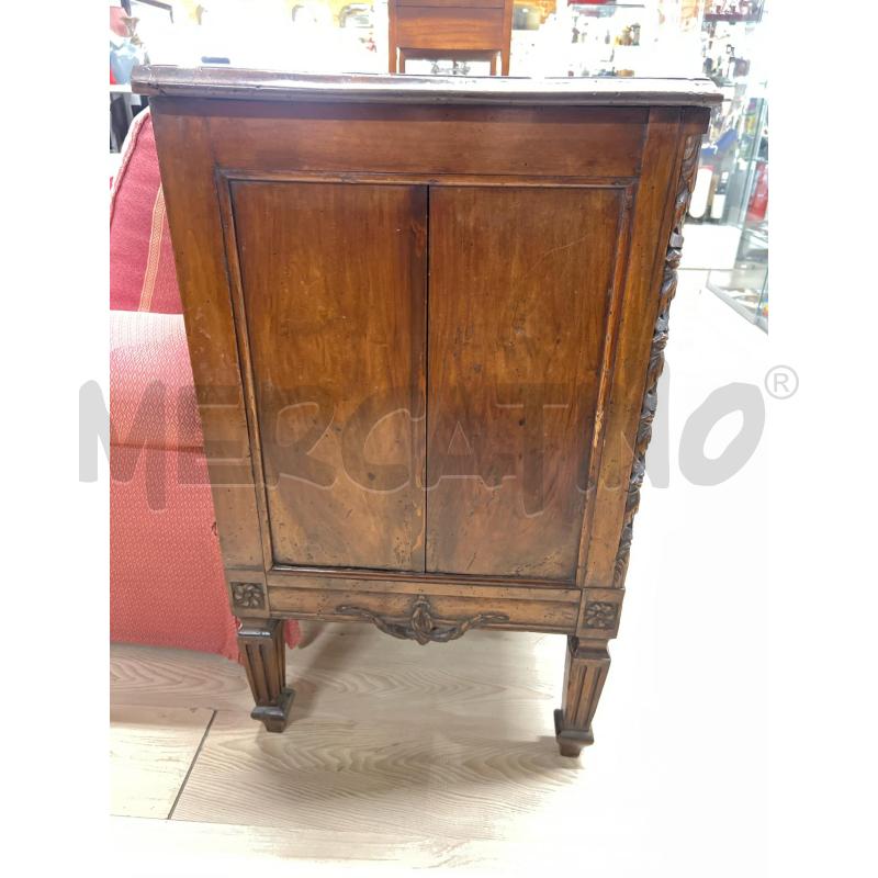 MOBILE SERVANTE 2 CASSETTI 2 SPORTELLI FATTO IN LEGNO SETTECENTESCO .- PRODUZIONE CEREA | Mercatino dell'Usato Teramo 4