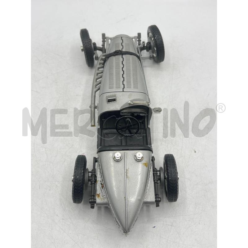MODELLINO AUTO BURAGO BUGATTI TYPE 59 GRAND PRIX - 1 A 18 MADE IN ITALY - DIFETTO | Mercatino dell'Usato Teramo 2