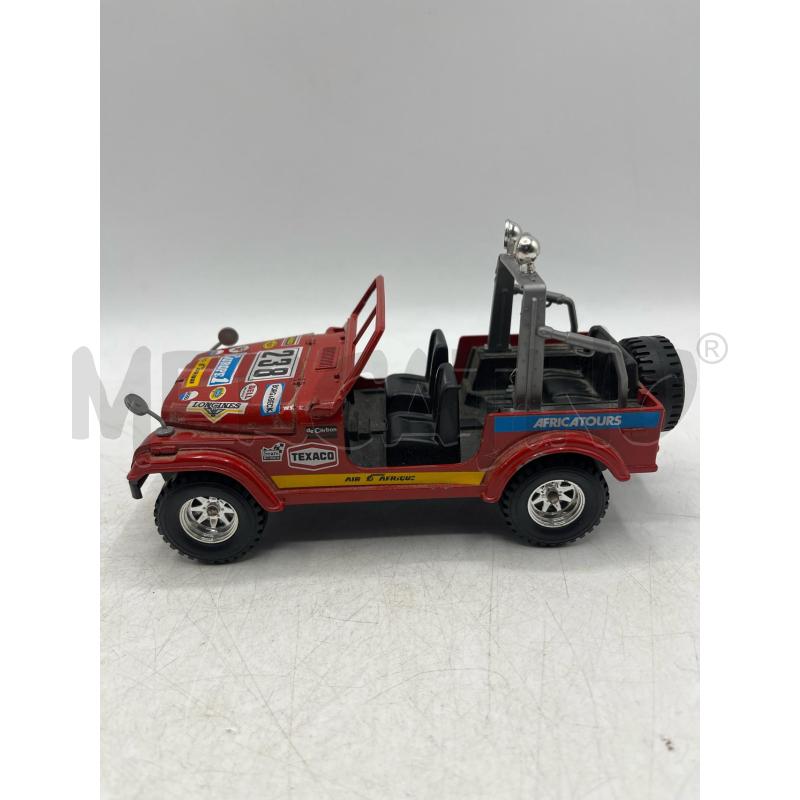 MODELLINO AUTO BURAGO JEEP CJ 7 SCALA 1.24 MADE IN ITALY | Mercatino dell'Usato Teramo 2