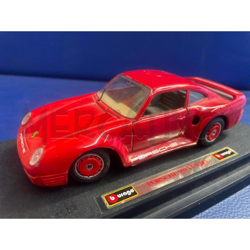 MODELLINO AUTO BURAGO MADE IN ITALY PORSCHE 959 TURBO 1-24 | Mercatino dell'Usato Teramo 2