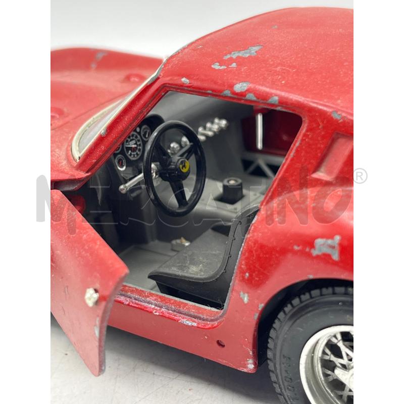 MODELLINO AUTO FERRARI GRO 1962 BURAGO SCALA 1A 18 MADE IN ITALY MANCANTE RUOTA | Mercatino dell'Usato Teramo 2