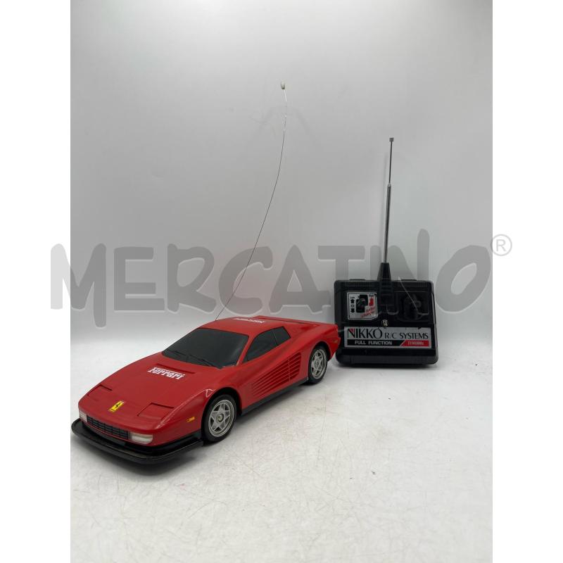 MODELLINO AUTO RADIOCOMANDATA FERRARI TESTAROSSA NIKKO CON TELECOMANDO | Mercatino dell'Usato Teramo 1