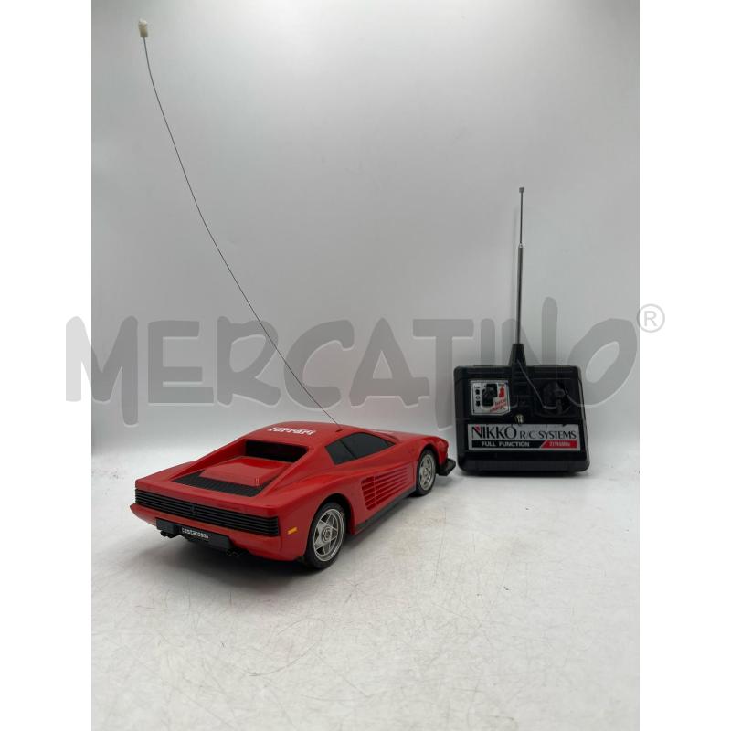 MODELLINO AUTO RADIOCOMANDATA FERRARI TESTAROSSA NIKKO CON TELECOMANDO | Mercatino dell'Usato Teramo 2