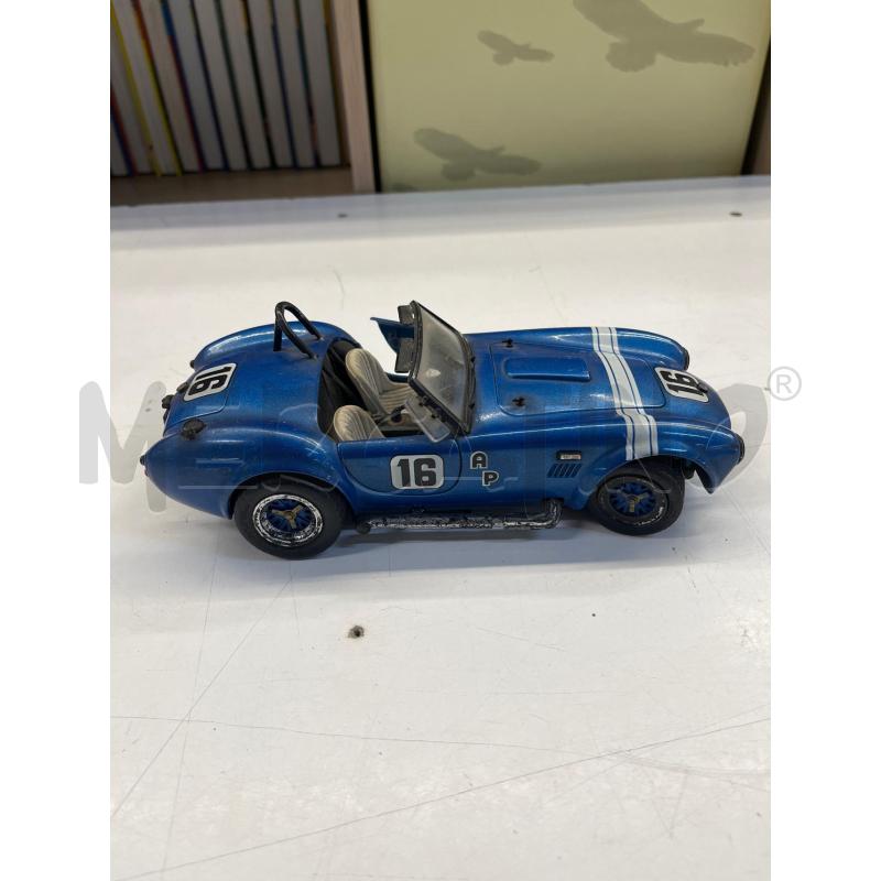 MODELLINO AUTO SHELBY COBRA 427 S/C MAJORETE SCALA 1:18 BLU | Mercatino dell'Usato Teramo 4