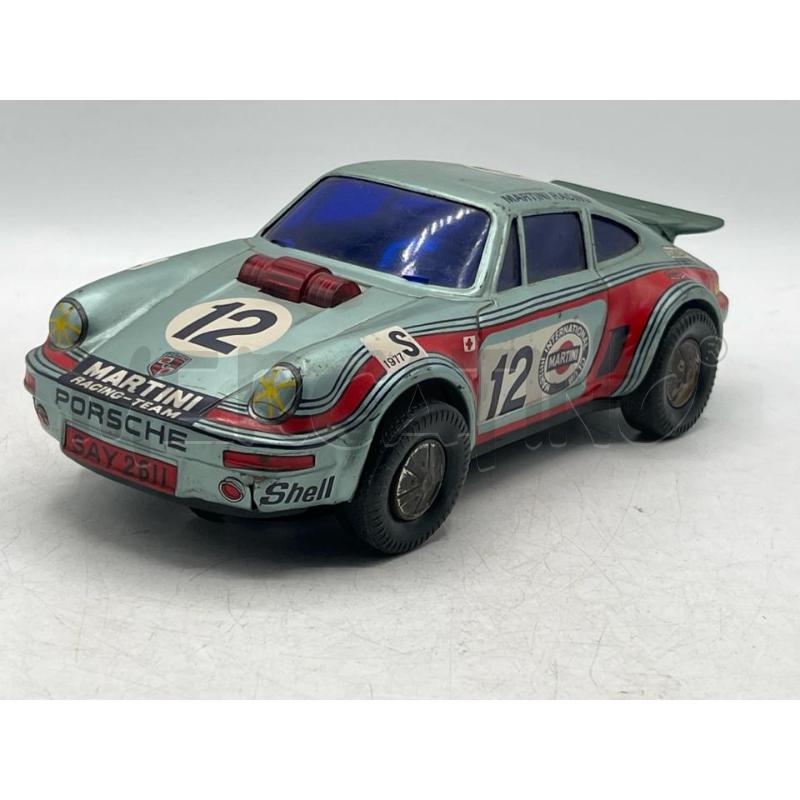 MODELLINO AUTO VINTAGE DAISHIN PORSCHE 911 MARTINI RACING 12 BUMP N BO BATTERY TOY MADE IN JAPAN | Mercatino dell'Usato Teramo 1