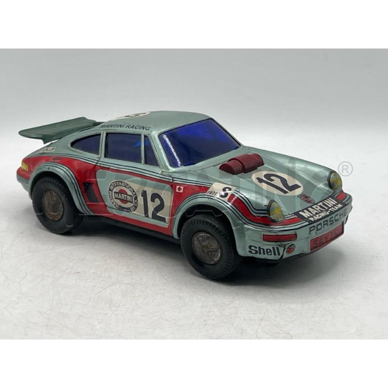 MODELLINO AUTO VINTAGE DAISHIN PORSCHE 911 MARTINI RACING 12 BUMP N BO BATTERY TOY MADE IN JAPAN | Mercatino dell'Usato Teramo 2