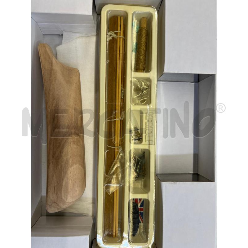 MODELLINO BARCA LEGNO DA MONTARE | Mercatino dell'Usato Teramo 3