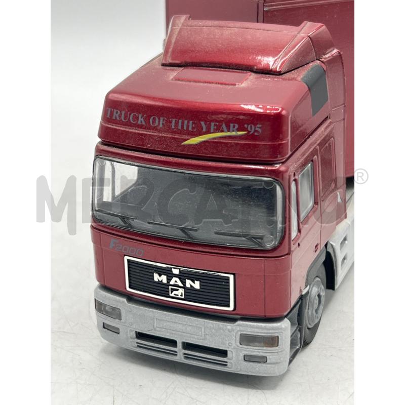 MODELLINO TIR AUTOARTICOLATO CAMION CONRAD MAN F2000 GERMANY ROSSO | Mercatino dell'Usato Teramo 4