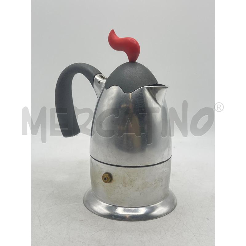 MOKA CAFFETTIERA BUGATTI DESIGN POST MODERNA VULCANO 4 TAZZE - USATA DA COLLEZIONE | Mercatino dell'Usato Teramo 1