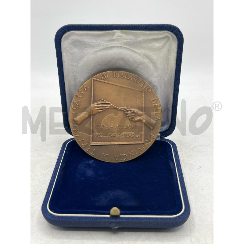 MONETA MEDAGLIA TERCAS CASSA DI RISPARMIO COMMEMORATIVA | Mercatino dell'Usato Teramo 1