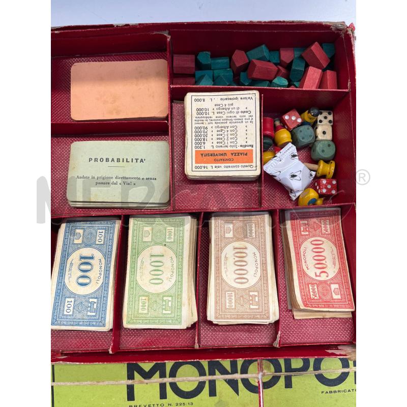 MONOPOLI  VINTAGE DA COLLEZIONE MOLTO ANTICO | Mercatino dell'Usato Teramo 4