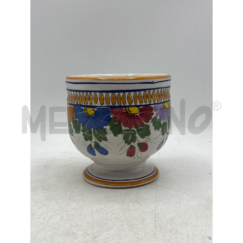 MORTAIO CERAMICA FIORE CASTELLI NO PESTELLO | Mercatino dell'Usato Teramo 1