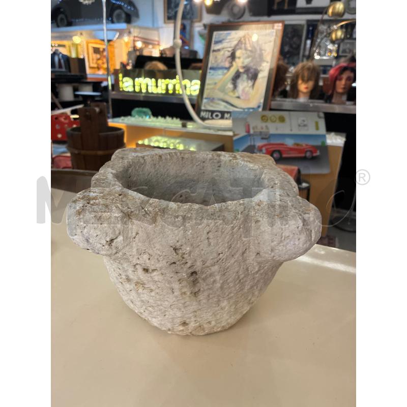 MORTAIO EPOCA IN PIETRA ARTIGIANALE | Mercatino dell'Usato Teramo 1