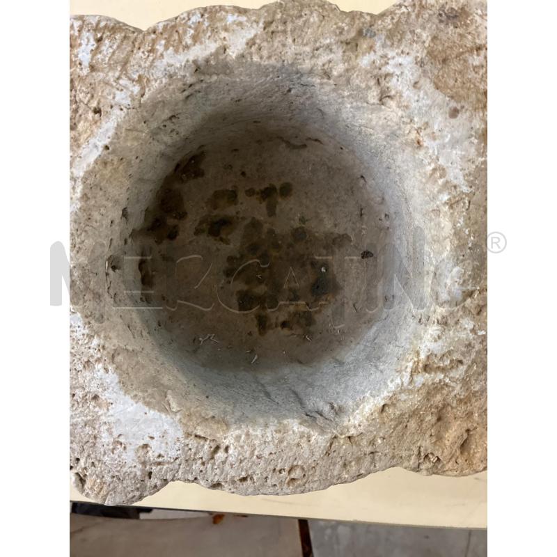 MORTAIO EPOCA IN PIETRA ARTIGIANALE | Mercatino dell'Usato Teramo 3