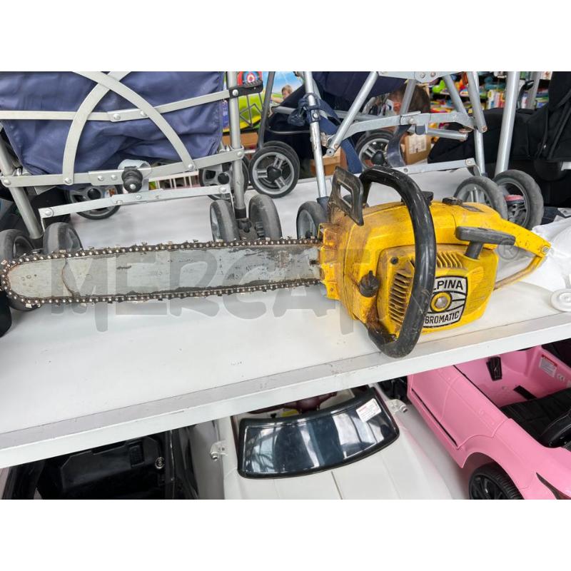 MOTOSEGA A SCOPPIO ALPINA O70 GIALLA | Mercatino dell'Usato Teramo 1