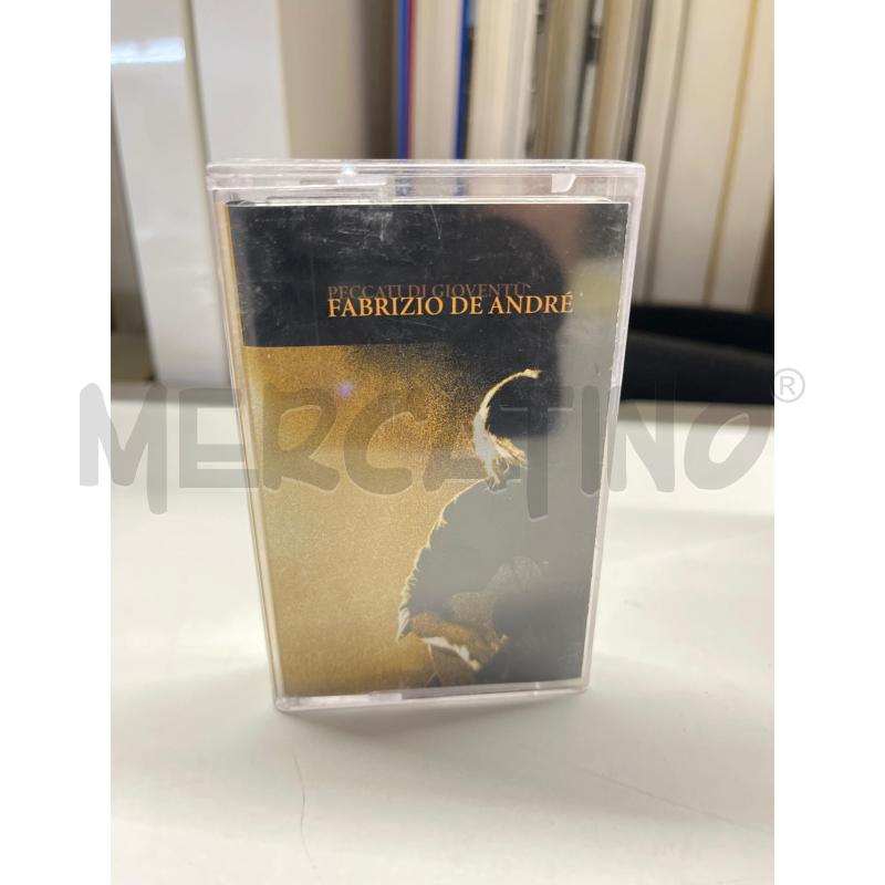 MUSICASSETTA FABRIZIO DE ANDRE PECCATI DI GIOVENTU | Mercatino dell'Usato Teramo 1