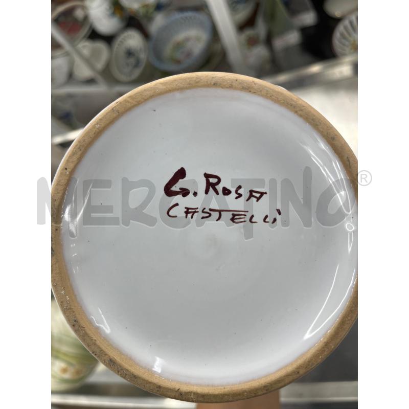 OLIERA CERAMICA CASTELLI FIORE G ROSA | Mercatino dell'Usato Teramo 2