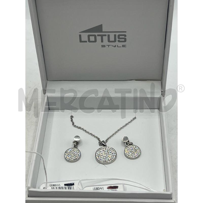 ORECCHINI LOTUS STRASS + COLLOANA | Mercatino dell'Usato Teramo 2