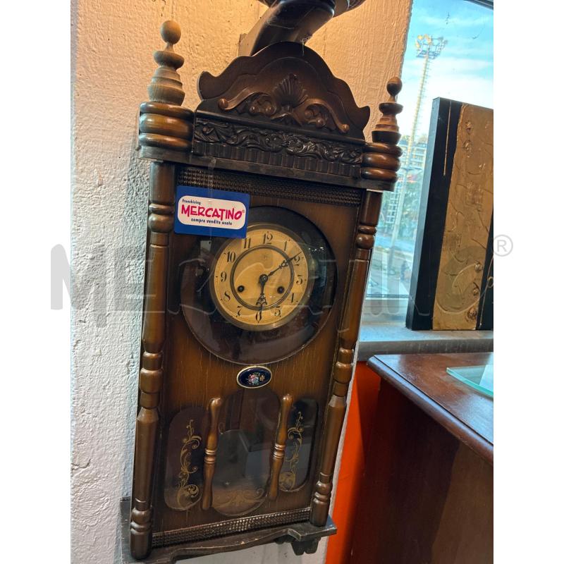 OROLOGIO A PENDOLO IN LEGNO | Mercatino dell'Usato Teramo 1