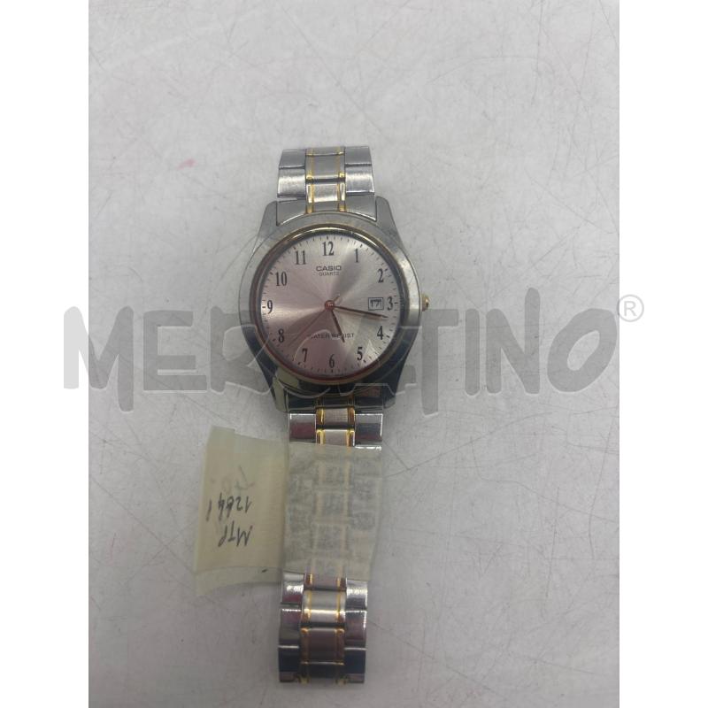 OROLOGIO DA POLSO ASIO QUARTZ WATER RESISTEN INOX E DORATO | Mercatino dell'Usato Teramo 1
