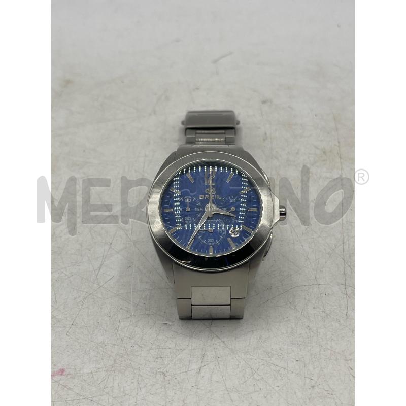 OROLOGIO DA POLSO BREIL CHRONOGRAPH INOX QUDRANTE BLU | Mercatino dell'Usato Teramo 1