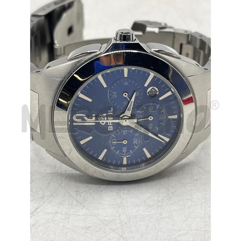OROLOGIO DA POLSO BREIL CHRONOGRAPH INOX QUDRANTE BLU | Mercatino dell'Usato Teramo 2