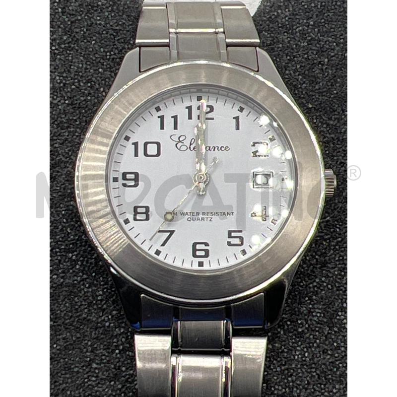 OROLOGIO DA POLSO ELEGANCE INOX CIN INOX QUAD BIANCO | Mercatino dell'Usato Teramo 1