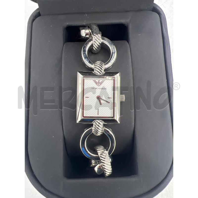 OROLOGIO DA POLSO EMPORIO ARMANI LADY NOS INOX BRACCIALE GIOIELLO | Mercatino dell'Usato Teramo 1