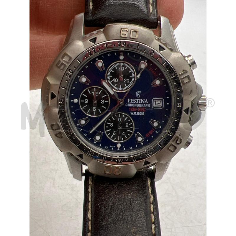 OROLOGIO DA POLSO FESTINA CHRONOGRAPH 8813 CIN PELLE | Mercatino dell'Usato Teramo 1