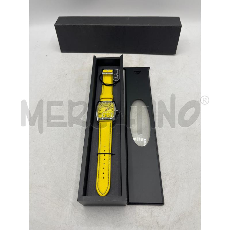 OROLOGIO DA POLSO GIALLO  | Mercatino dell'Usato Teramo 1